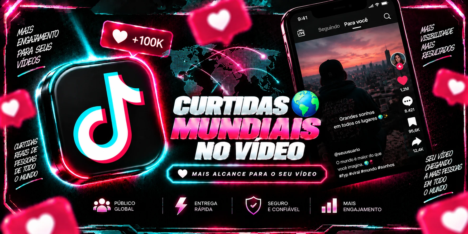 Curtidas Mundiais