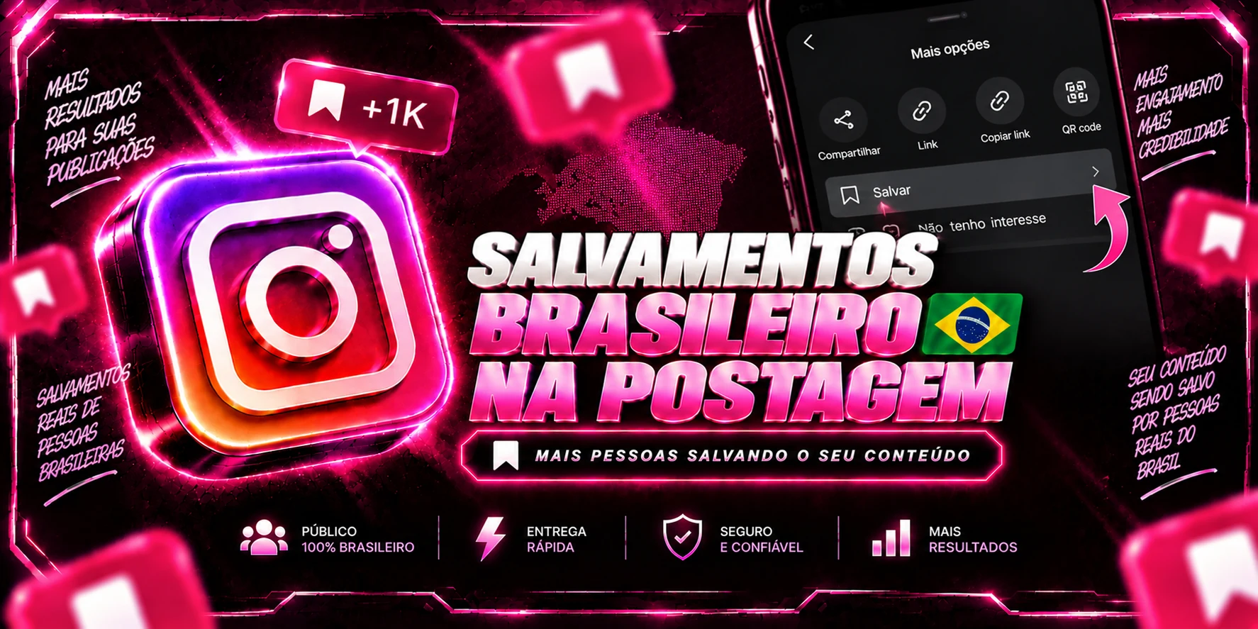 Salvamentos Brasileiros na Postagem