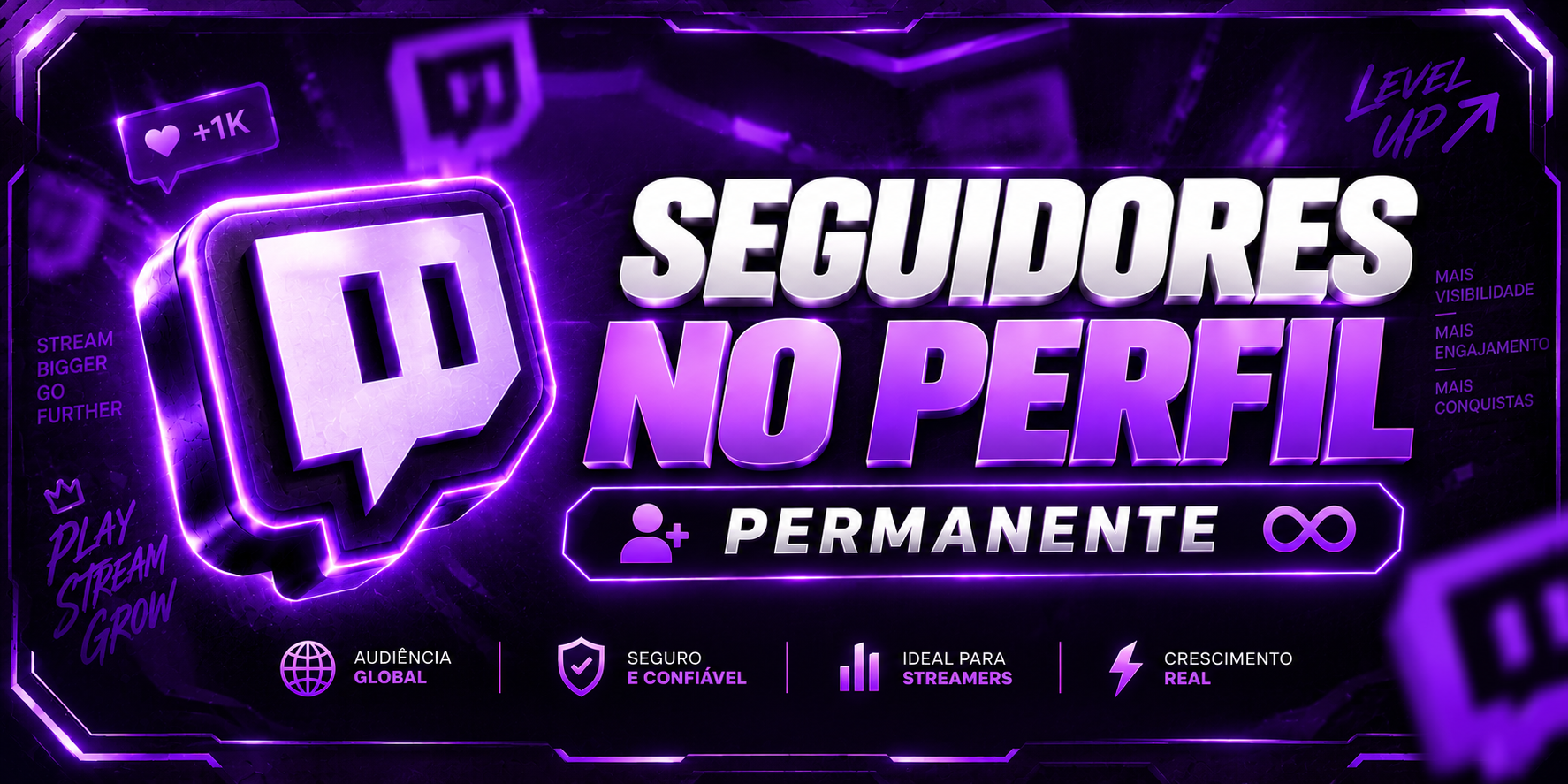 Seguidores no Perfil 