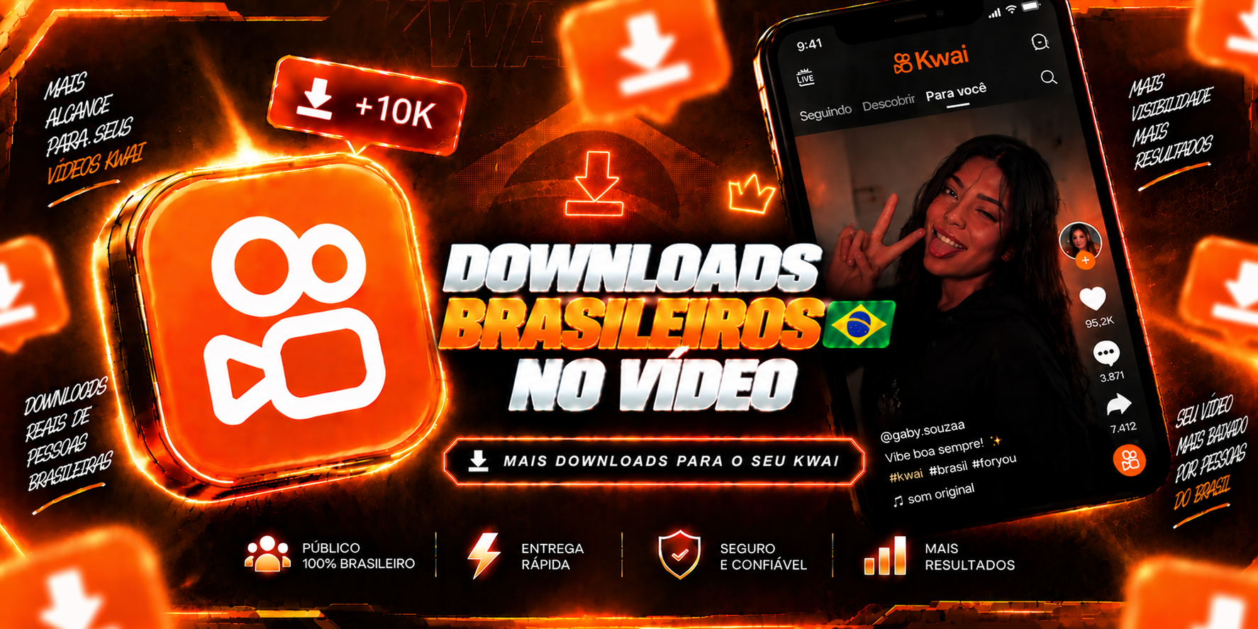 Downloads Brasileiros no Vídeo