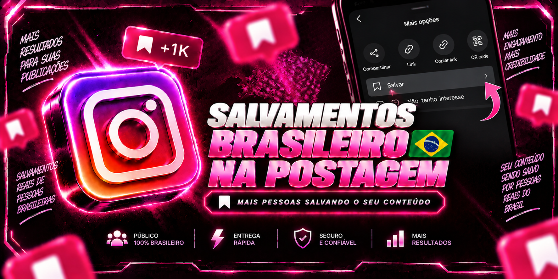 Salvamentos Brasileiros na Postagem