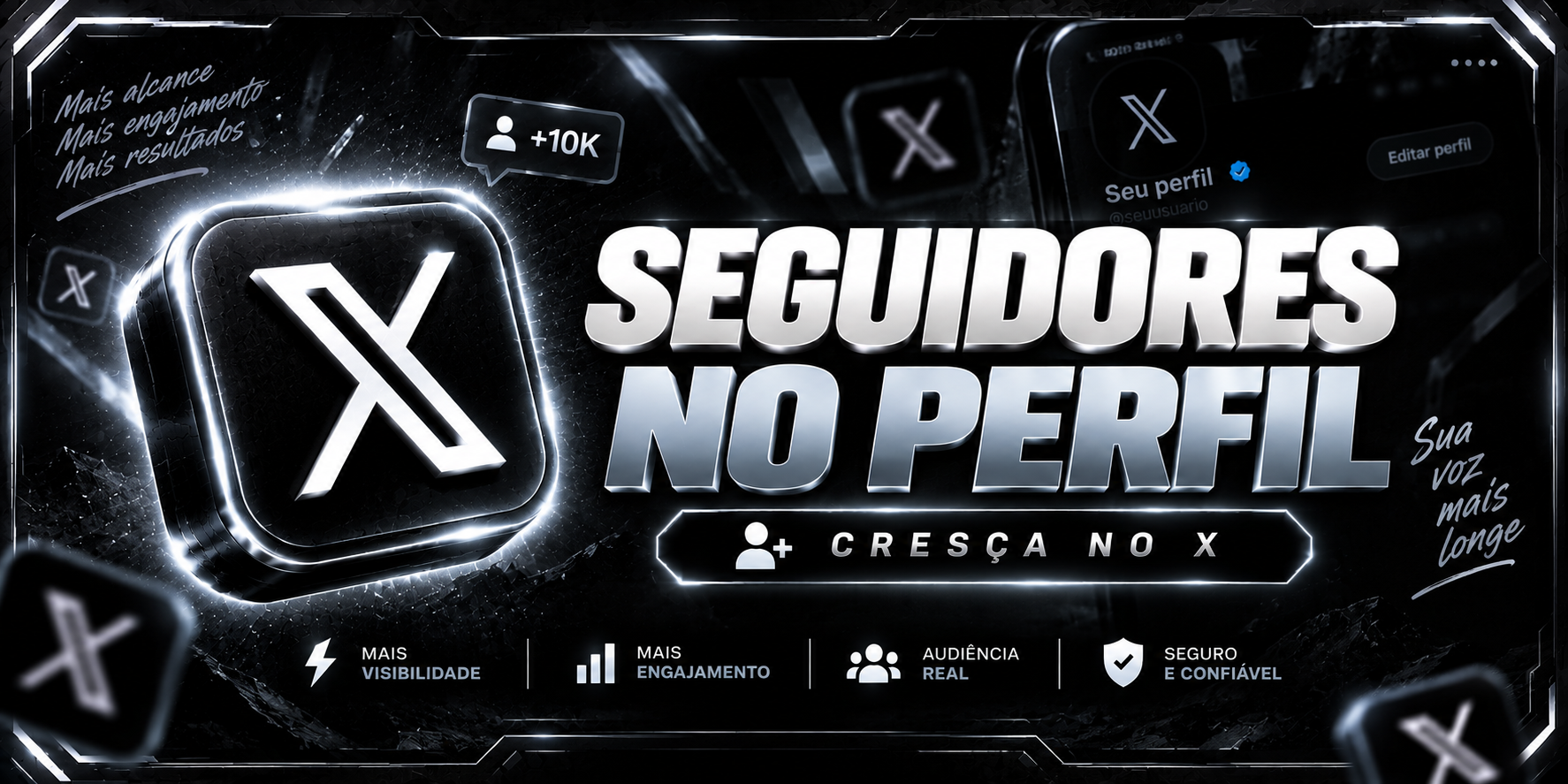 Seguidores no Perfil