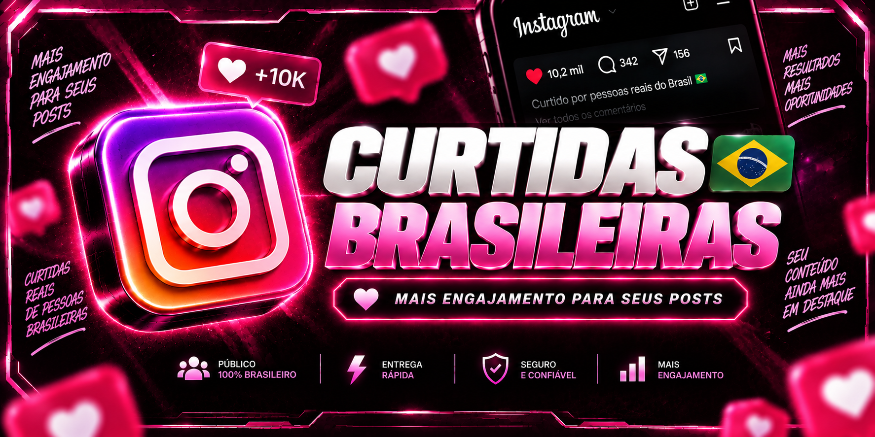 Curtidas Brasileiras (Promoção)