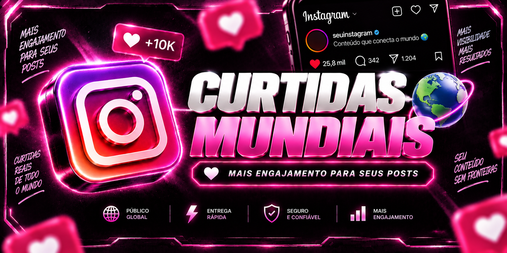Curtidas Mundiais 